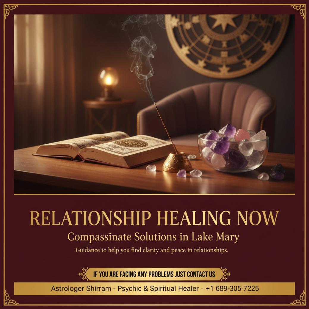 Relationship problem solution tools in Lake Mary counseling room