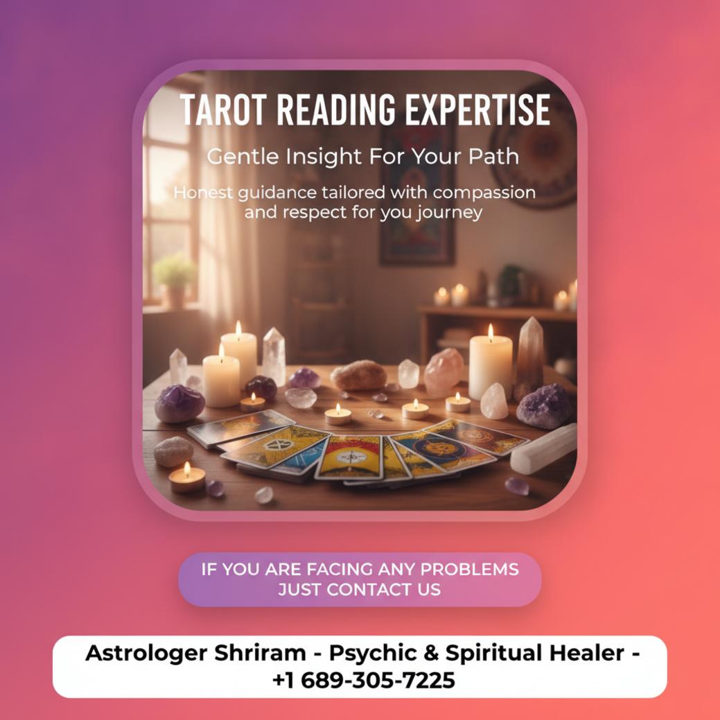 How Tarot Reading Can Guide You in Clermont, FL tarot reading setup with cards and candles in Clermont FL