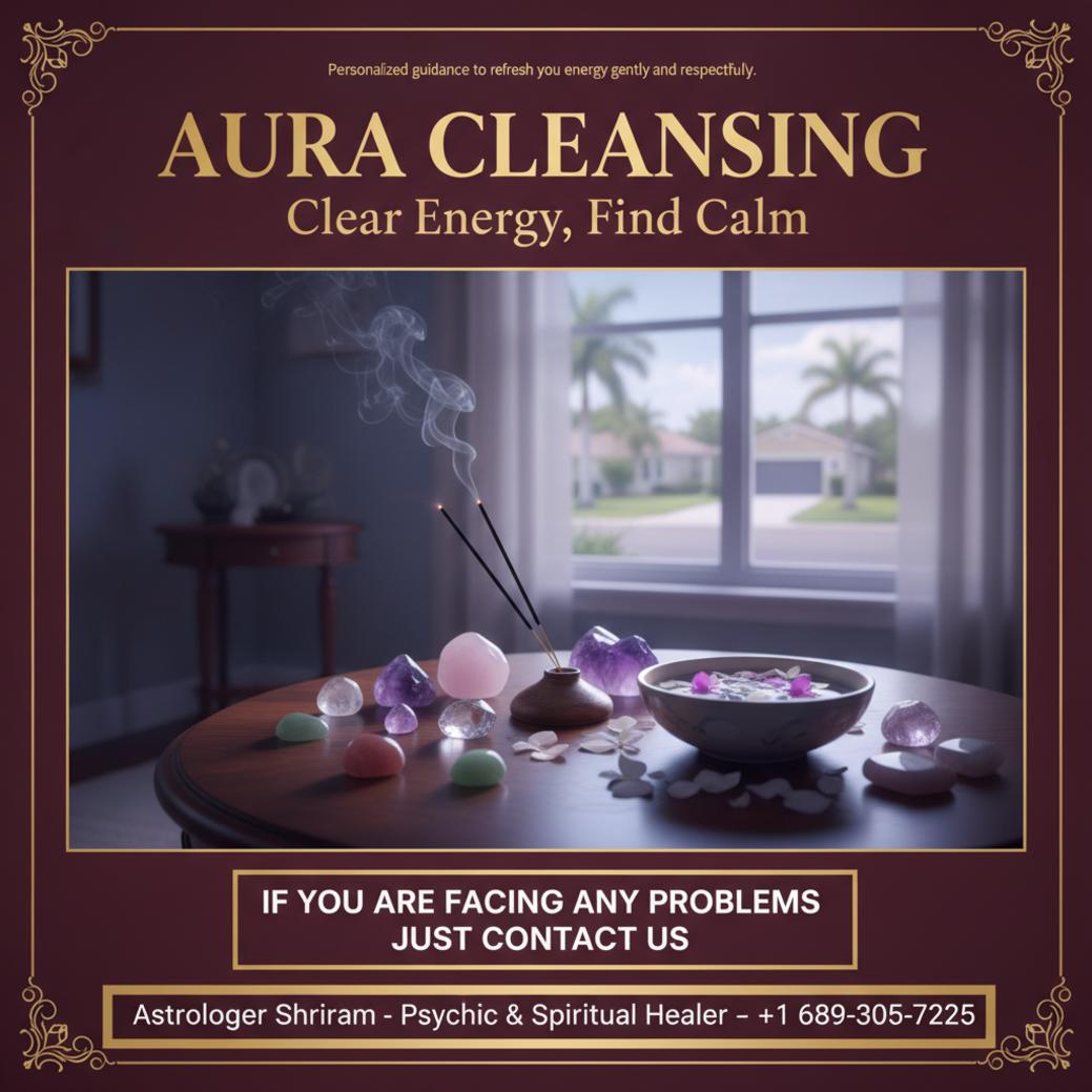 How Aura Cleansing Helps Restore Balance in Apopka, FL Calm healing space with aura cleansing setup in Apopka, FL