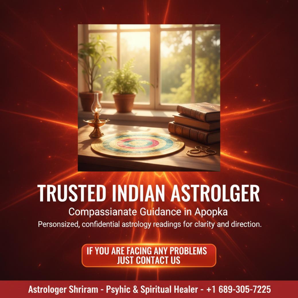 Finding the Best Indian Astrologer in Apopka, FL Traditional astrology tools for best indian astrologer in Apopka FL reading