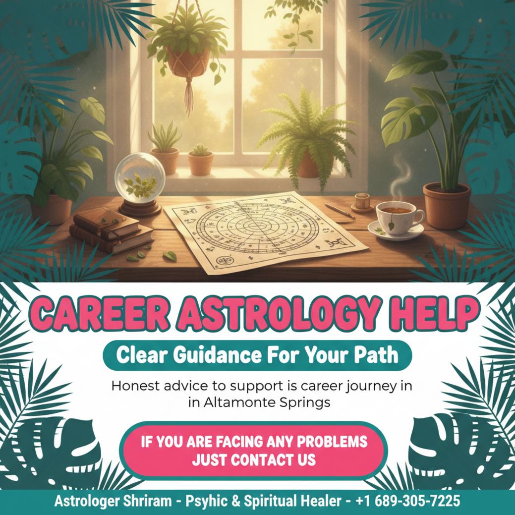 How Career Astrology Guidance Helps in Altamonte Springs Career astrology guidance chart on desk in Altamonte Springs