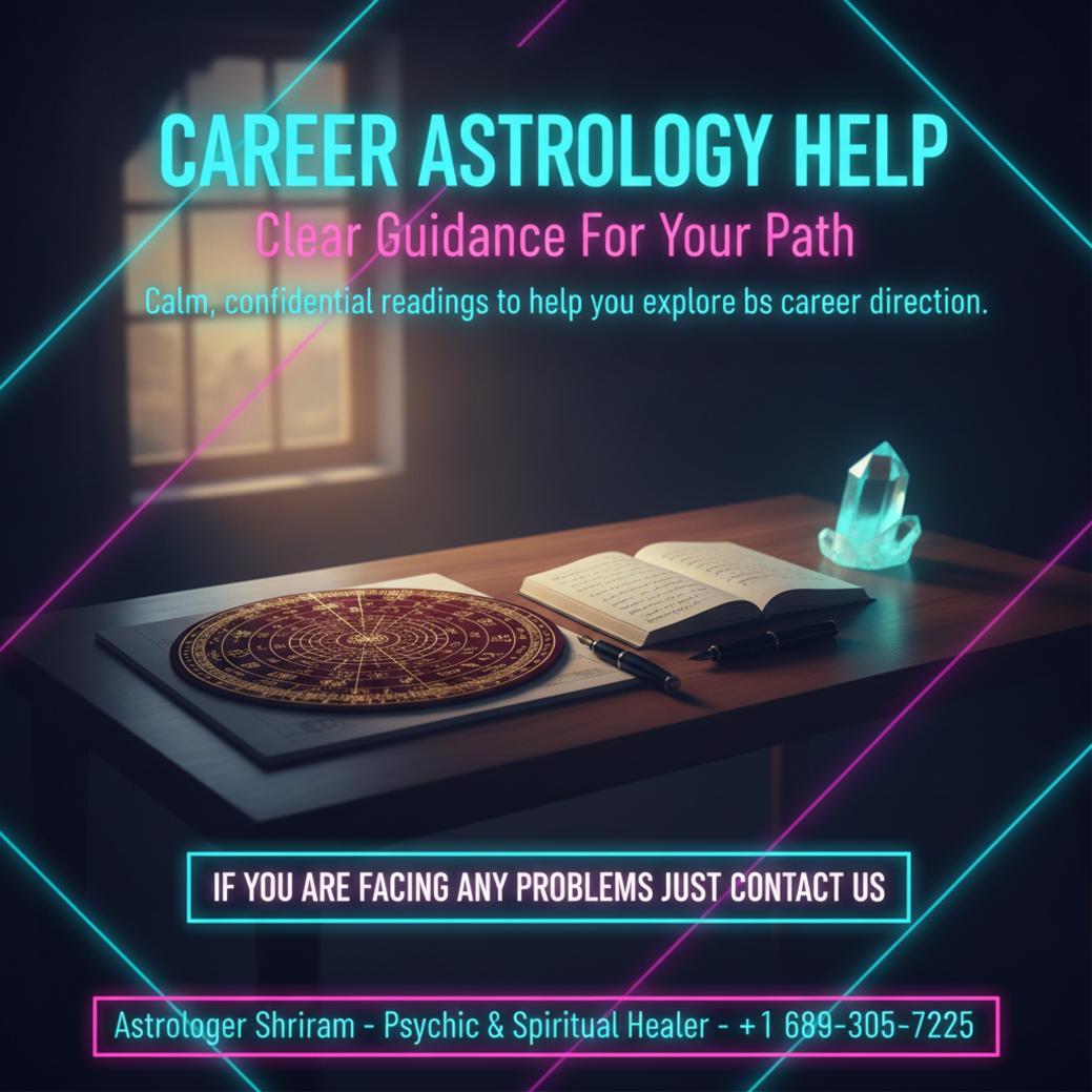 How Career Astrology Guidance Can Help in Davenport, FL Career astrology guidance chart with spiritual tools in Davenport FL