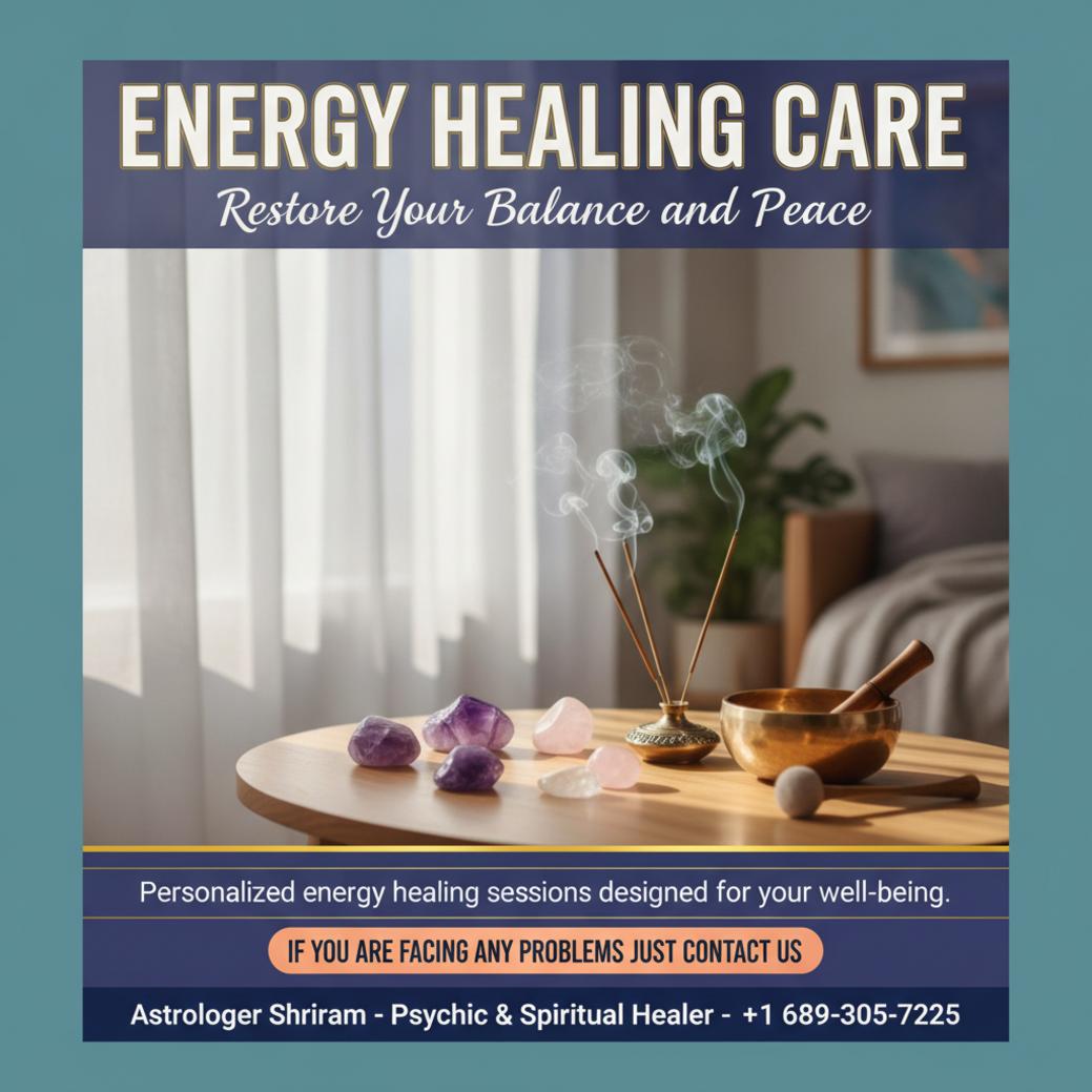 How Energy Healing in Celebration Can Help You Find Balance peaceful energy healing setup with crystals and incense in Celebration FL