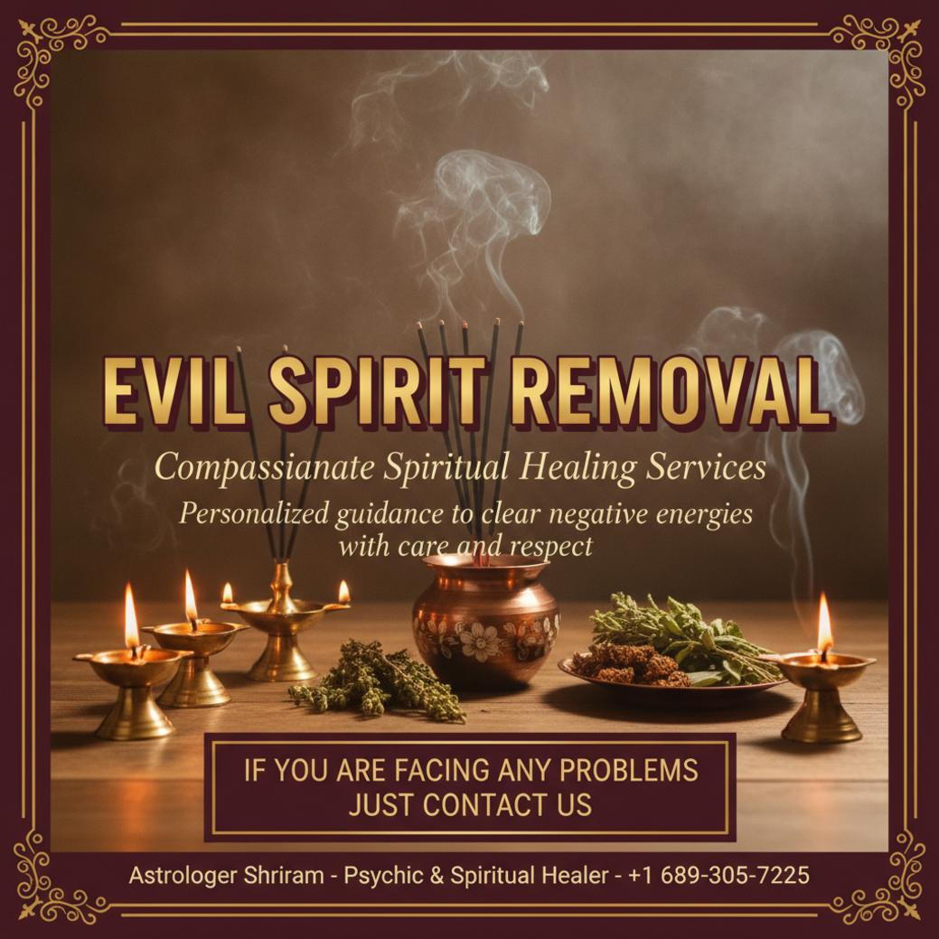 Evil spirit removal spiritual healing setup in Apopka space