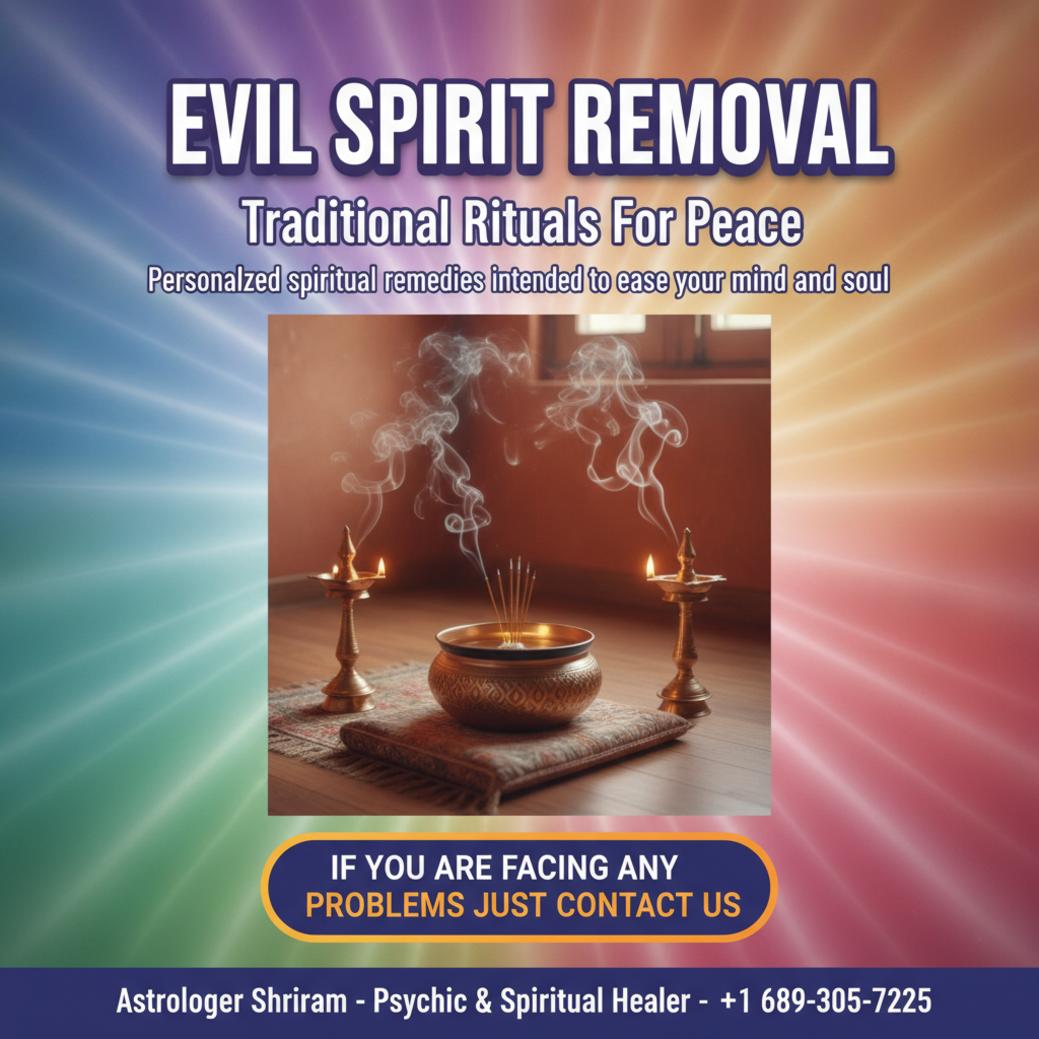 How Evil Spirit Removal Can Bring Peace in Kissimmee, FL evil spirit removal spiritual altar in Kissimmee FL room with brass lamps and incense