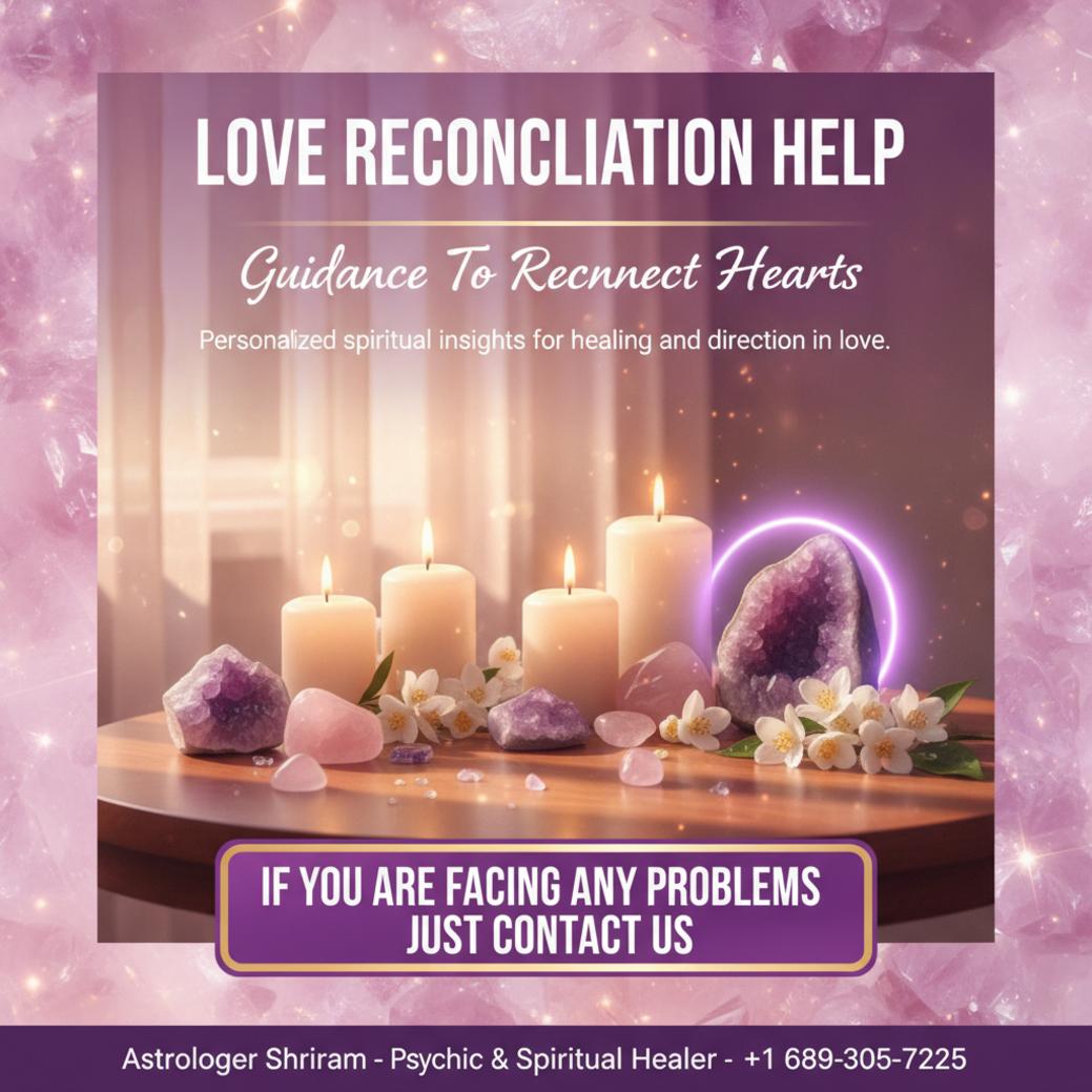 Calm altar with candles and crystals for get ex love back Tampa, FL