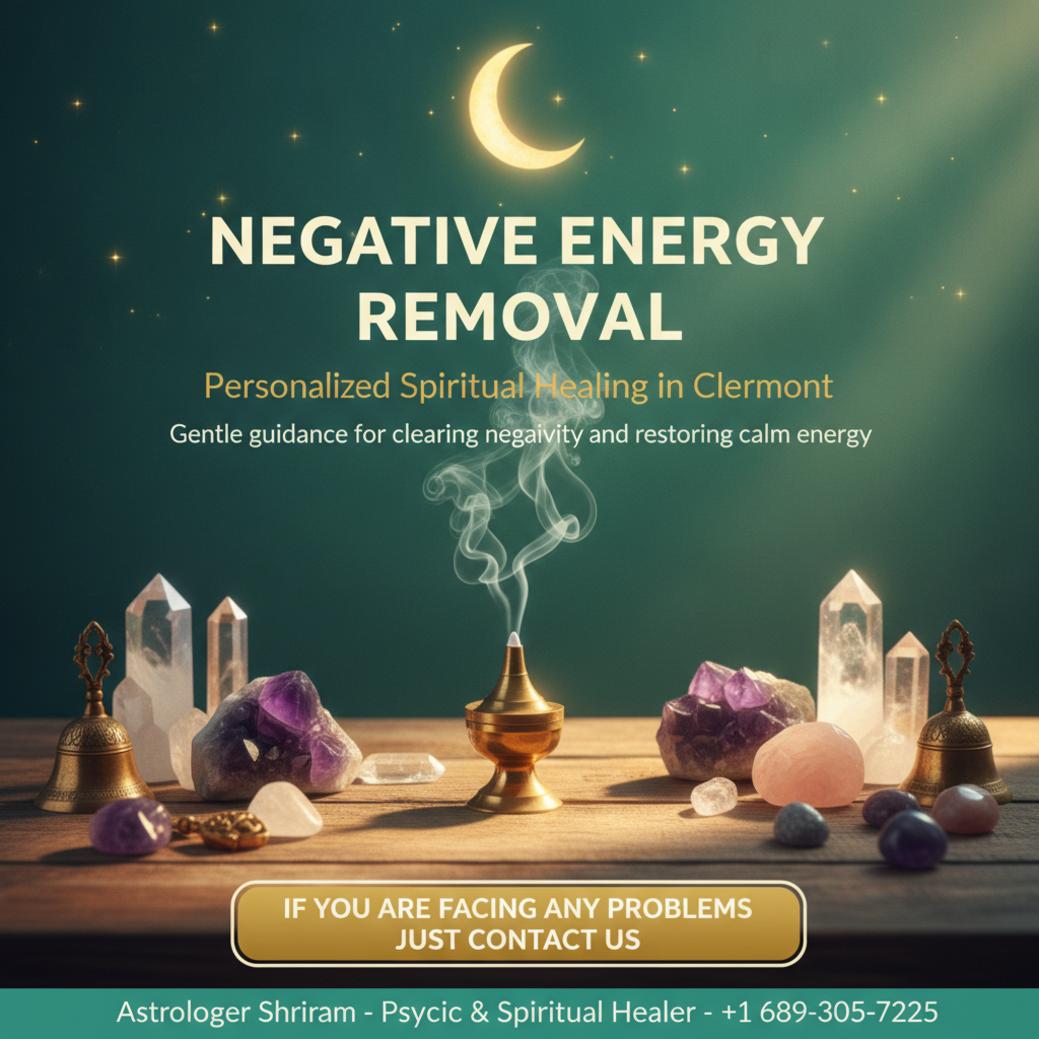 How Negative Energy Removal Helps in Clermont, FL Negative energy removal spiritual altar with incense in Clermont setting