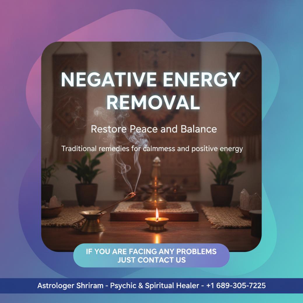 How Negative Energy Removal Helps You in Davenport, FL negative energy removal spiritual healing tools Davenport FL