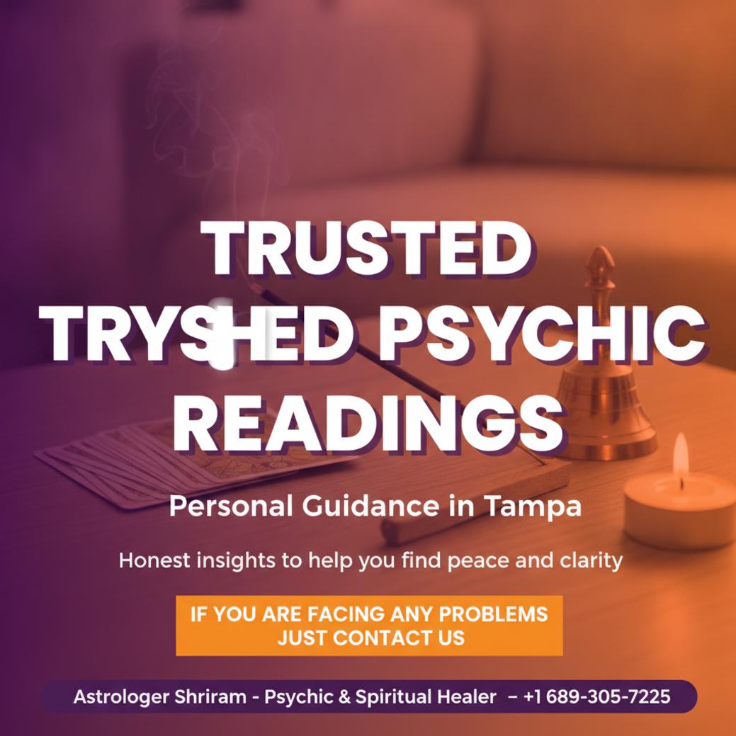 How Psychic Reading in Tampa Can Bring Clarity to Your Life psychic reading tools on wooden table in Tampa calm room