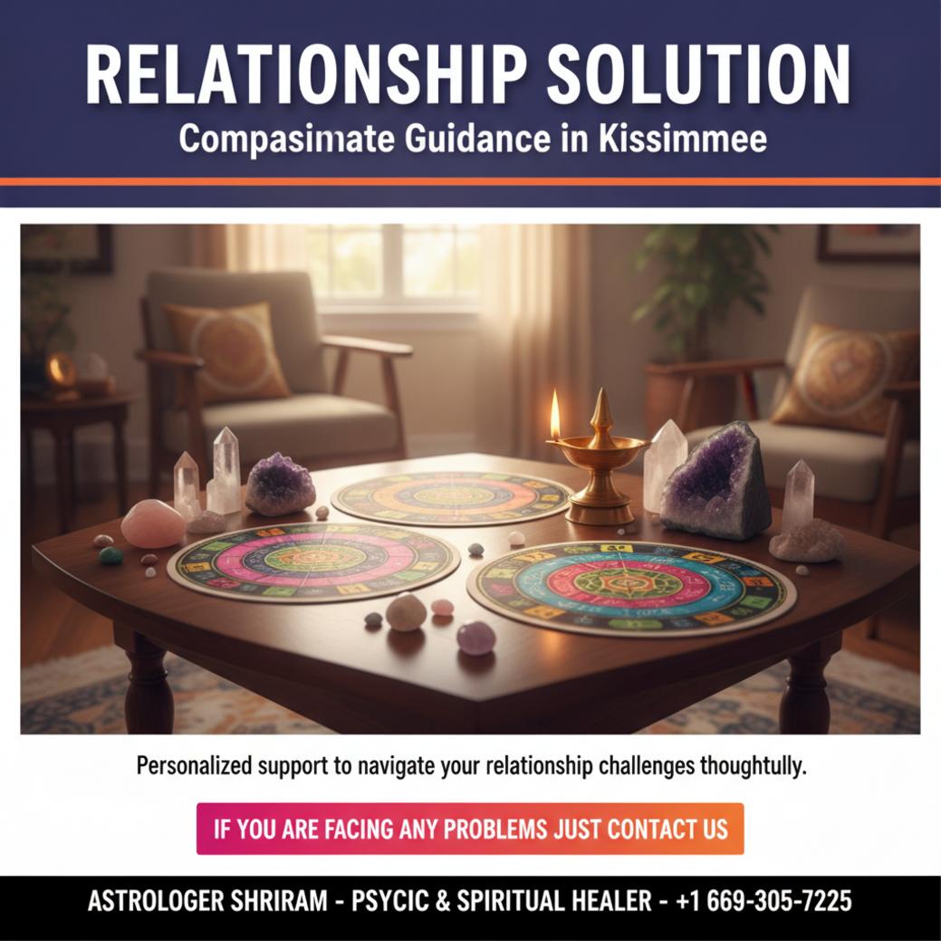 Relationship problem solution session materials in Kissimmee calm setting