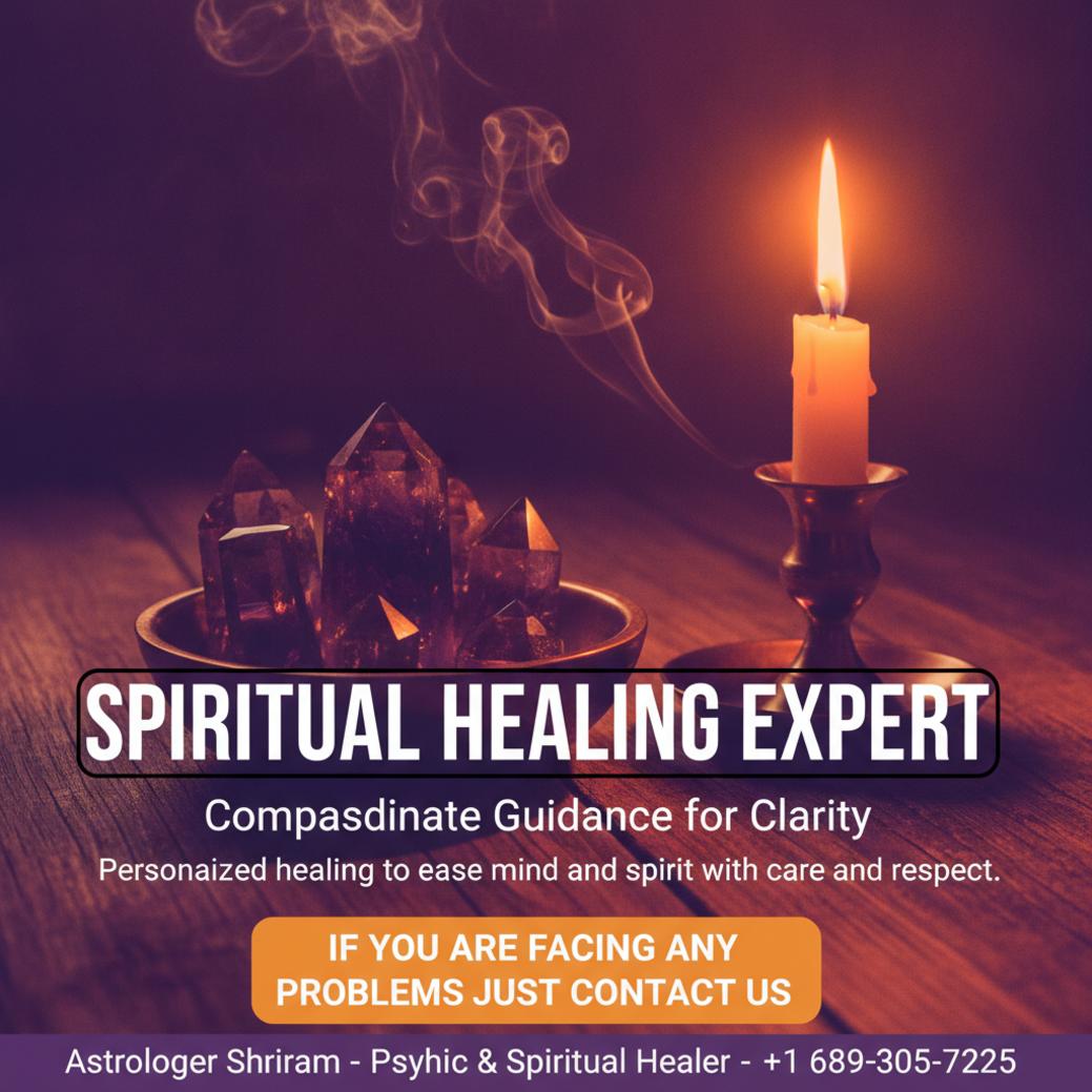 How Spiritual Healing in Florida Can Bring You Peace spiritual healing session setup with crystals and candle in Florida