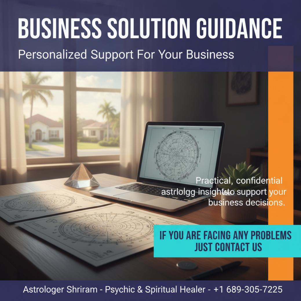 How Business Problem Solution in Oviedo Can Help Your Growth Business problem solution with Vedic astrology charts in Oviedo office
