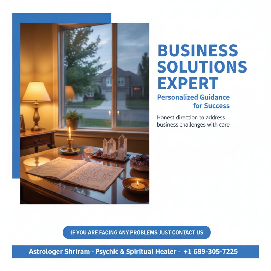 Business problem solution consultation with Indian astrologer Windermere FL