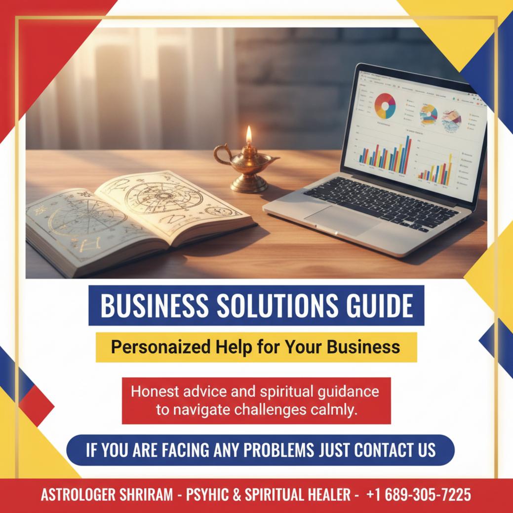 business problem solution astrology report on desk in Windermere