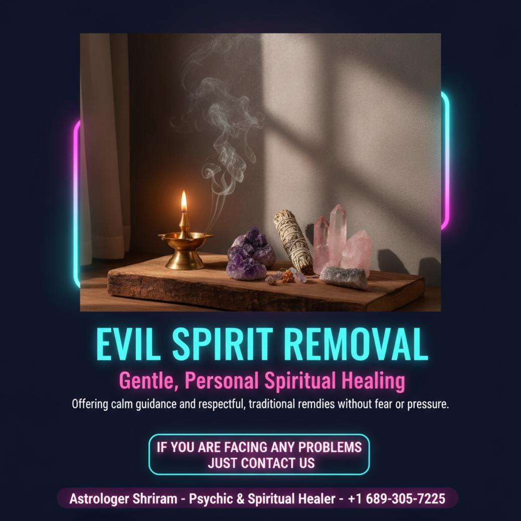 How Evil Spirit Removal Helps Restore Peace in Oviedo, FL Evil spirit removal setup with spiritual objects in Oviedo, FL