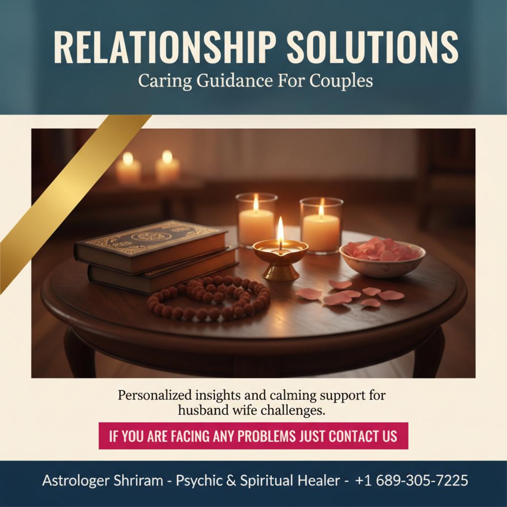How Husband Wife Problem Solution Works in Lake Mary, FL Husband wife problem solution setup with Vedic astrology in Lake Mary