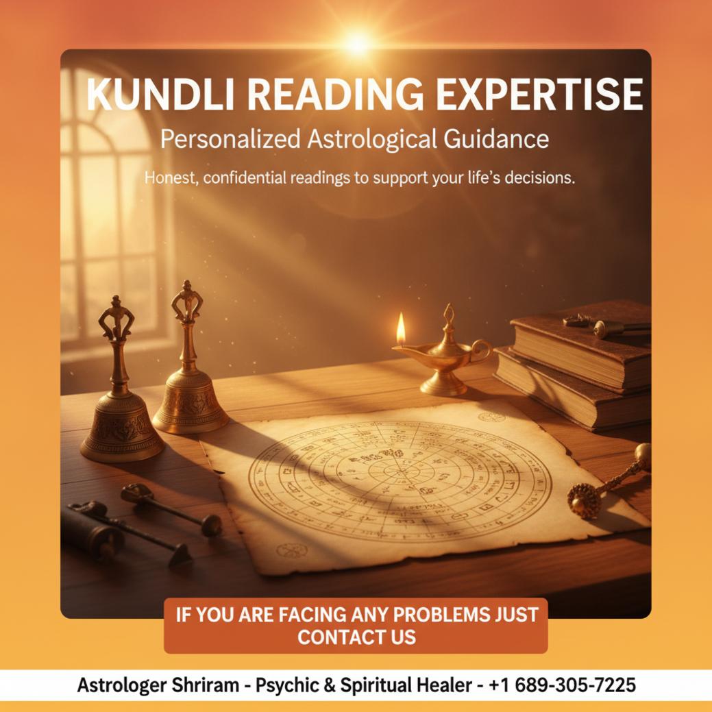 How Kundli Reading in Lake Nona Can Clarify Your Path kundli reading with traditional tools warm light Lake Nona FL