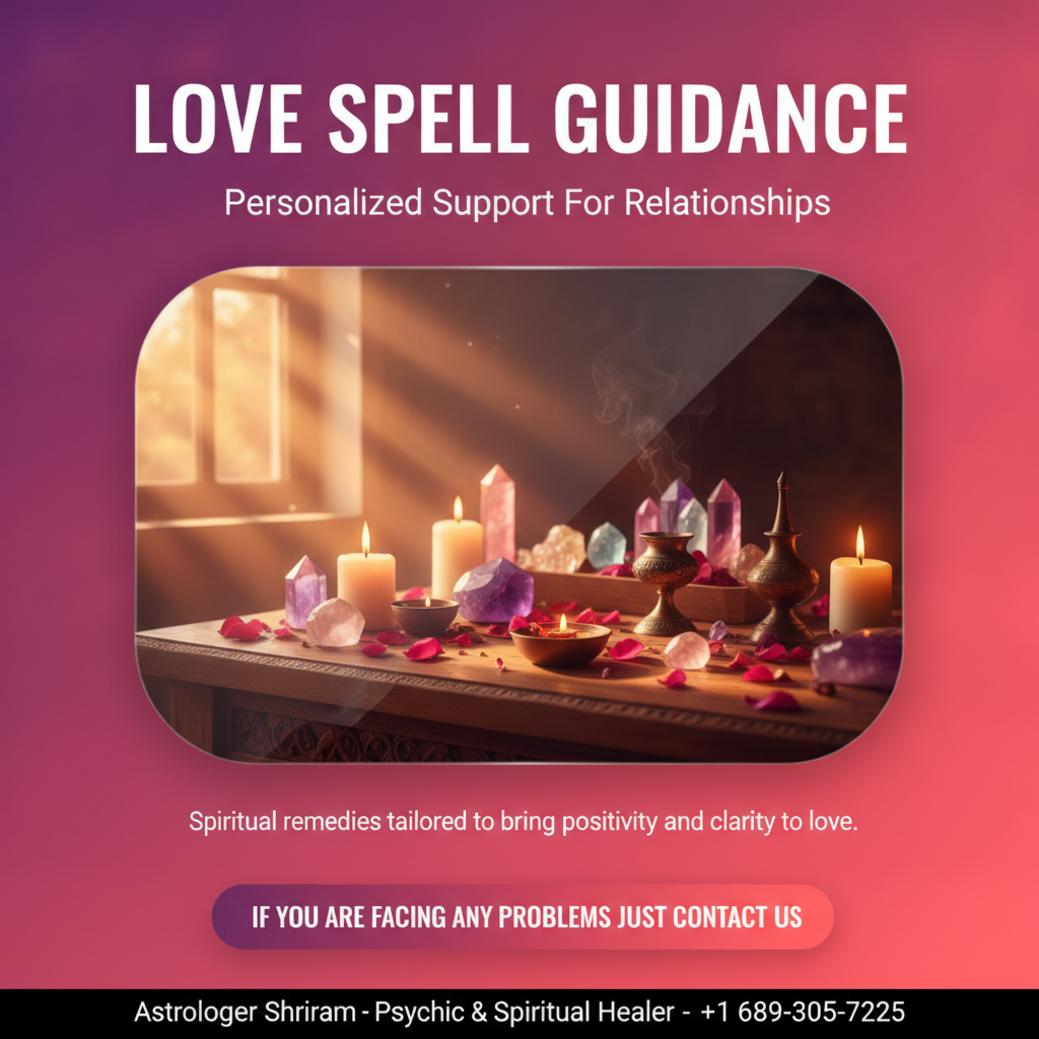 Calming love spell guidance arrangement with candles in Tampa, FL