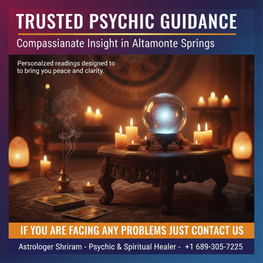 How a Psychic in Altamonte Springs Can Offer Clarity Today Calm spiritual room with crystal ball for psychic in altamonte springs