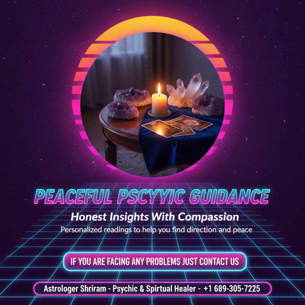 How a Psychic in Hunters Creek Can Offer You Calm Guidance spiritual psychic reading setup with cards and candle in Hunters Creek