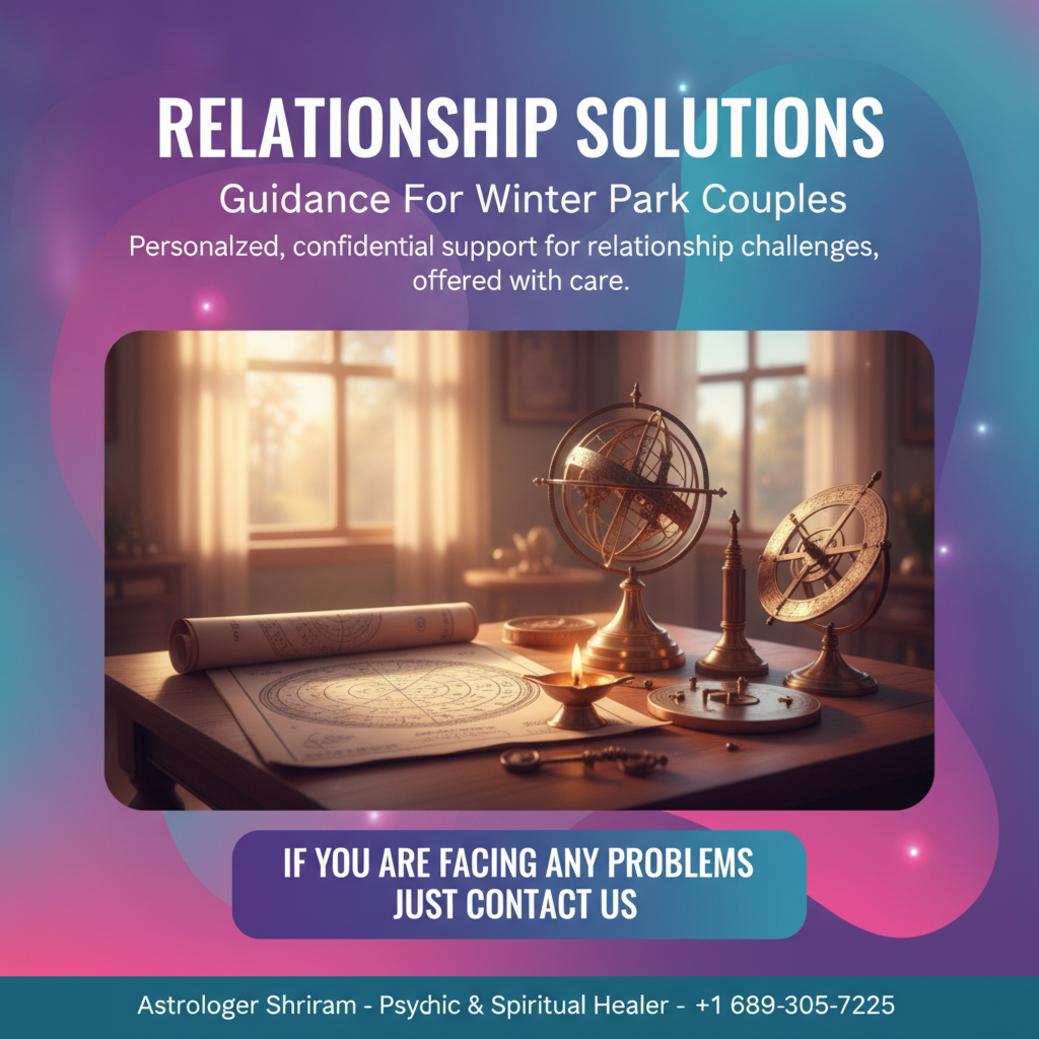 Relationship problem solution with Vedic astrology tools in Winter Park, FL