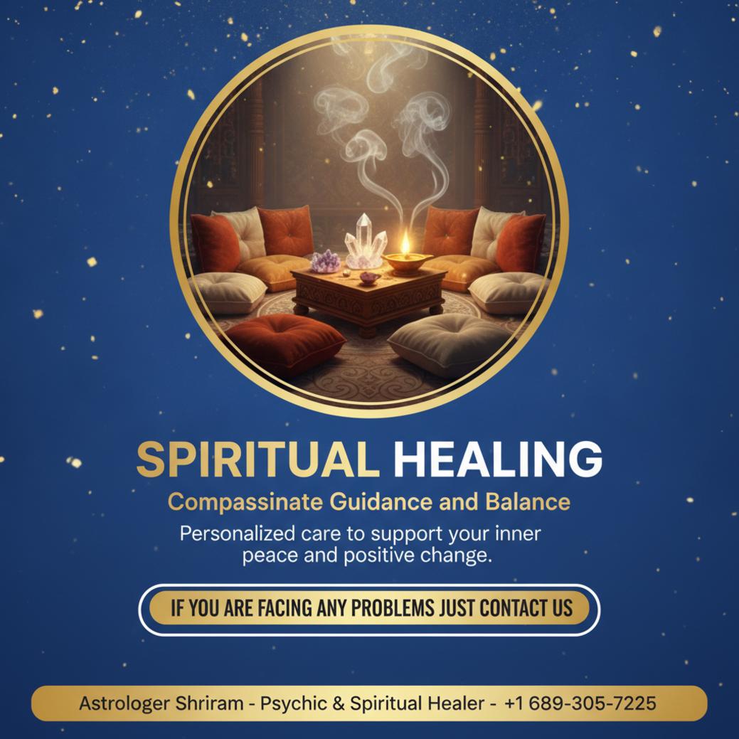 Spiritual healing session setup with crystals and soft lighting in Florida
