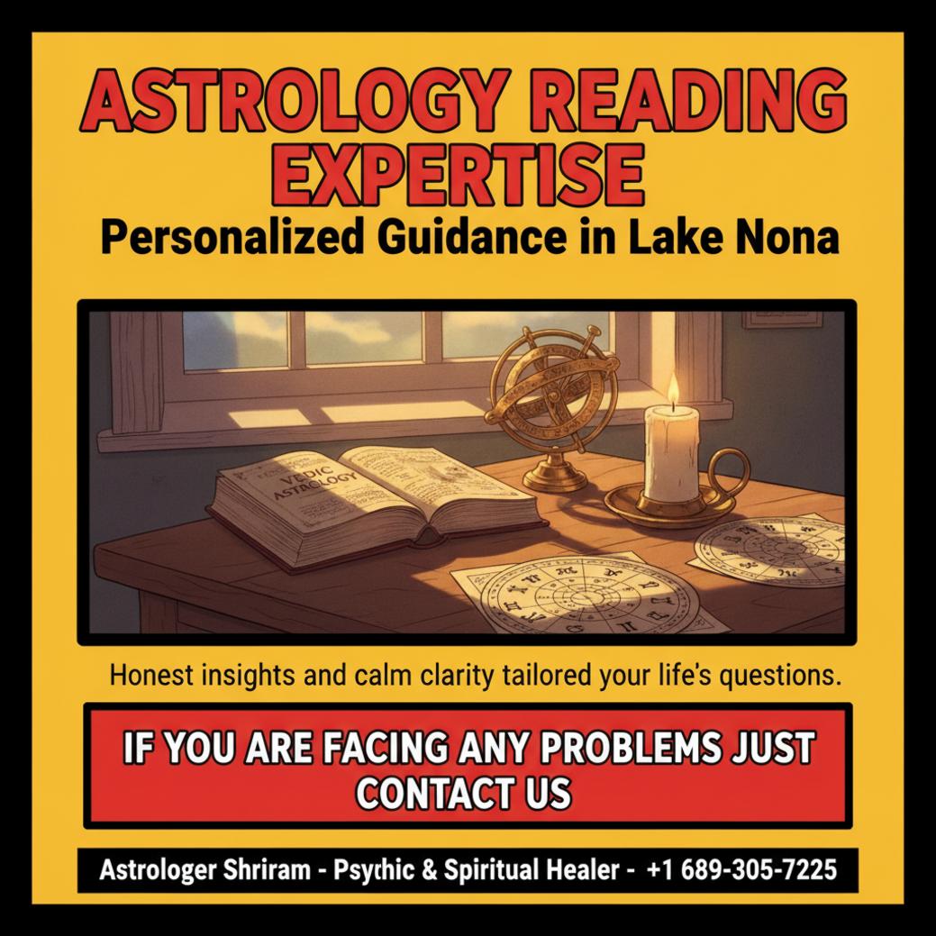 How Astrology Reading in Lake Nona Can Bring Clarity Calm astrology reading setup with charts in Lake Nona, FL