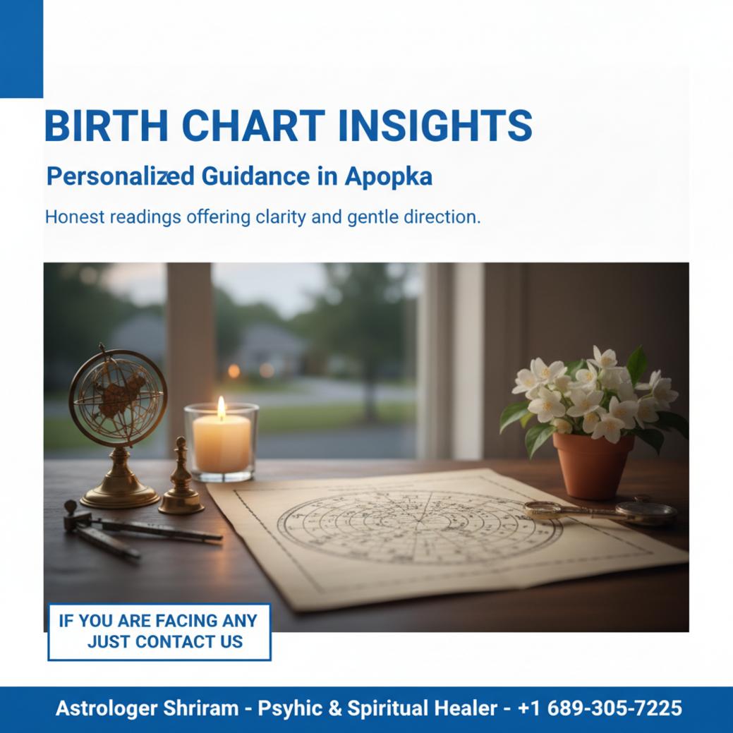 How a Birth Chart Reading in Apopka Can Guide Your Path birth chart reading with astrological tools in Apopka office