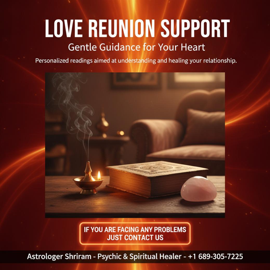 Soft lit consultation room with astrology books for get ex love back in Apopka