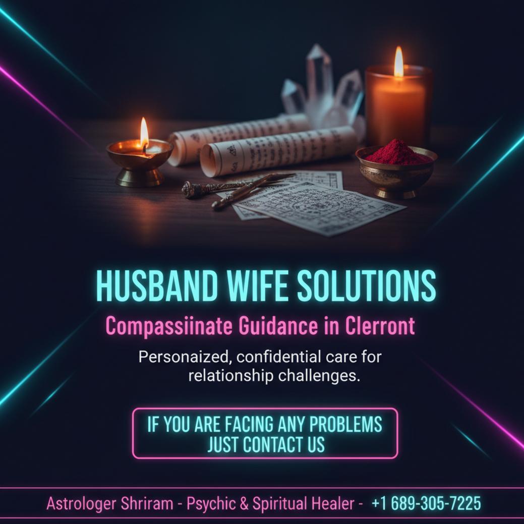husband wife problem solution consultation with Indian astrologer Clermont FL