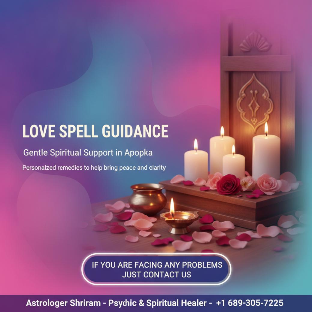 love spell guidance traditional ritual with candles Apopka FL