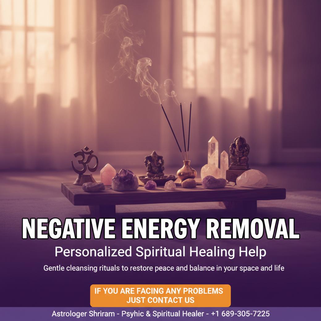 How Negative Energy Removal Can Help You in Orlando, FL Negative energy removal ritual setup in a calm Orlando, FL room