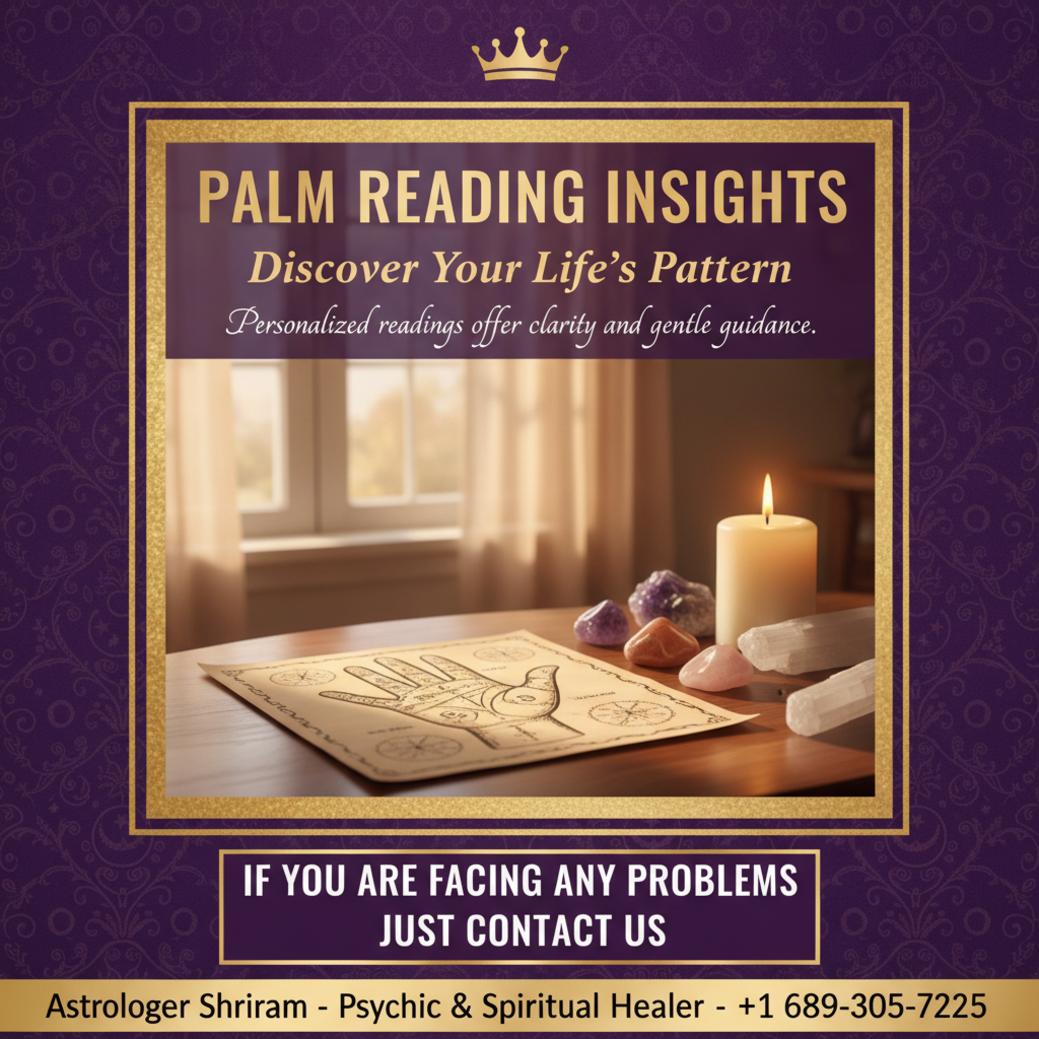 personalized palm reading session setup in Lake Mary Florida