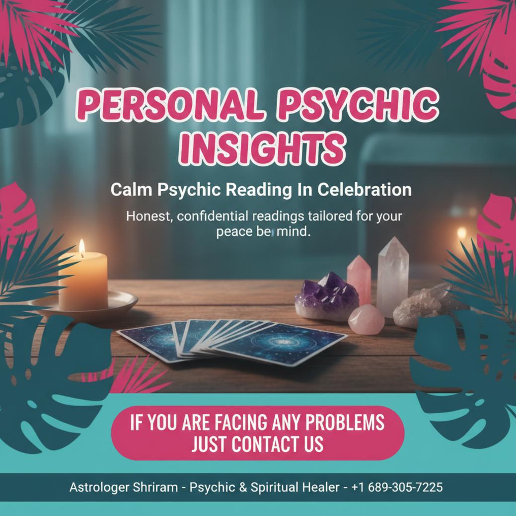 How Psychic Reading in Celebration Can Bring Clarity Calm tarot cards and crystals representing psychic reading in Celebration FL