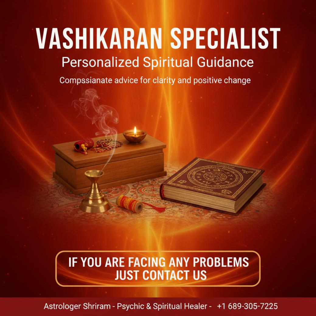 Finding a Trusted Vashikaran Specialist in Florida Calm spiritual room with vashikaran specialist setup in Florida